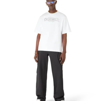 Pantaloni de trening oversized cu panouri