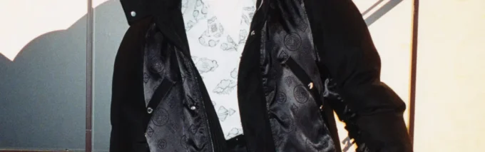 Cămașă cu mâneci lungi din bumbac cu monogramă Cămașă cu mâneci lungi din bumbac cu monogramă