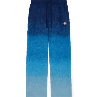 Pantaloni din mohair cu efect de degrade