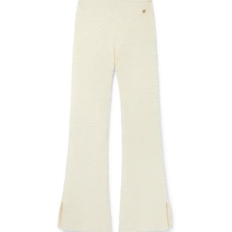 Pantaloni din tricot texturat