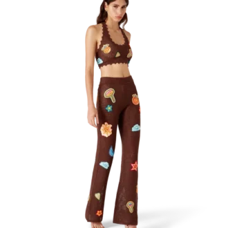 Pantaloni Motif Crochet Pantaloni Motif Crochet