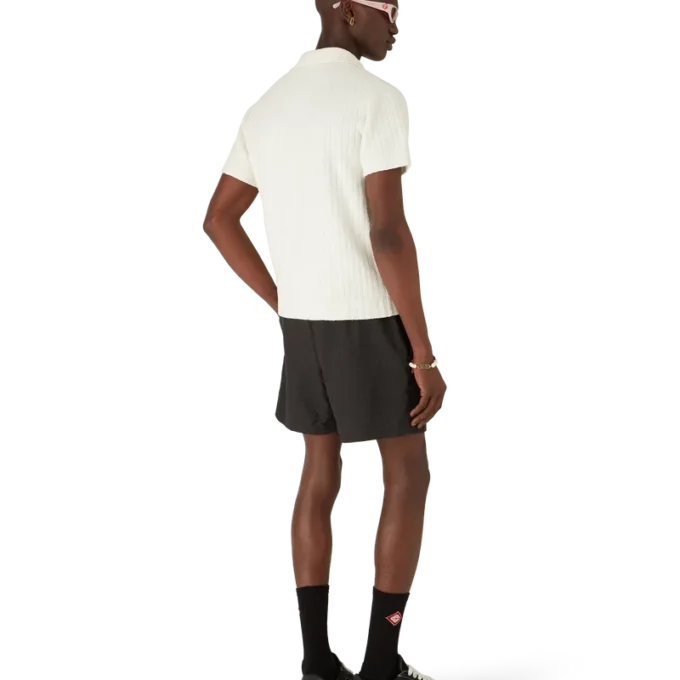 Pantaloni scurți de baie din jacquard cu monogramă