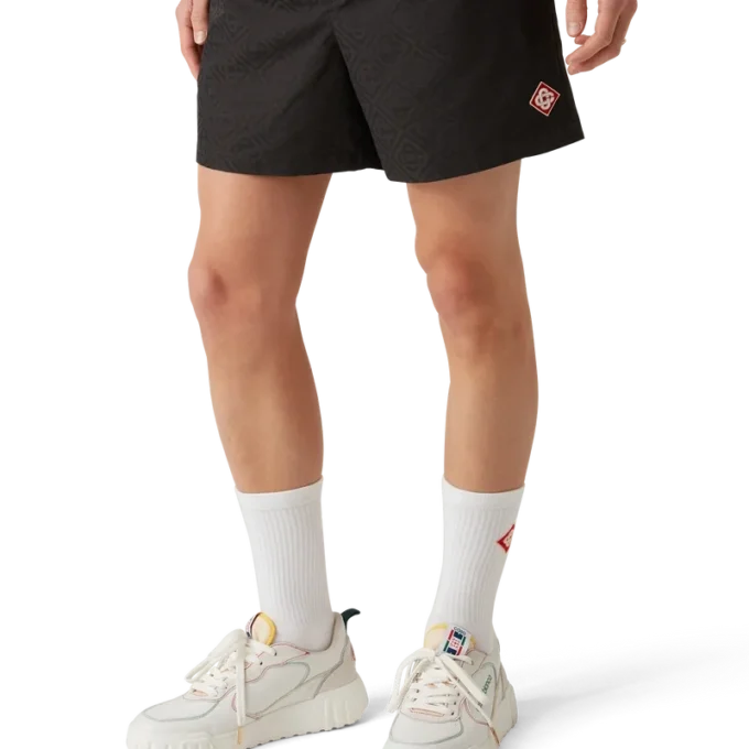 Pantaloni scurți de baie Jacquard