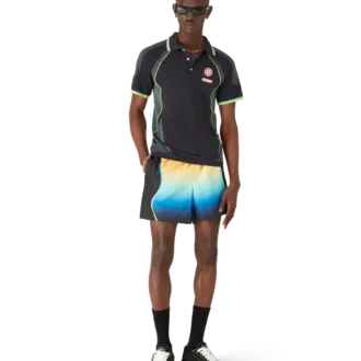 Pantaloni scurți de baie Jacquard cu efect de gradient