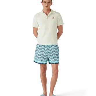 Pantaloni scurți de baie Monogram Wave