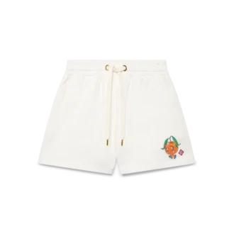 Pantaloni scurți de trening cu mascota portocalie