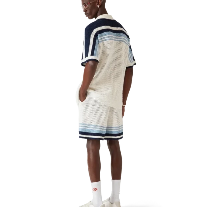 Pantaloni scurți din bumbac croșetat Pantaloni scurți din bumbac croșetat