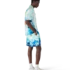 Pantaloni scurți din mătase Surf Lotus