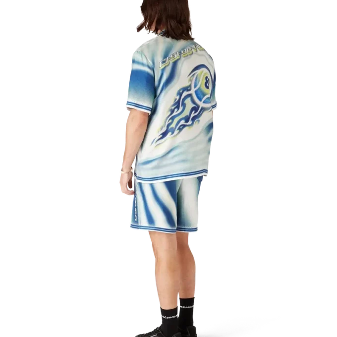 Pantaloni scurți din mătase „The Art of the Serve”