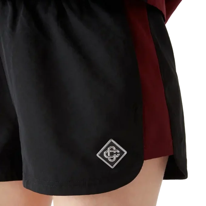 Pantaloni scurți din nailon cu monogramă