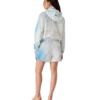 Pantaloni scurți din tafta de poliester imprimat