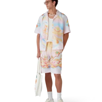 Pantaloni scurți Psychedelic Nirvana