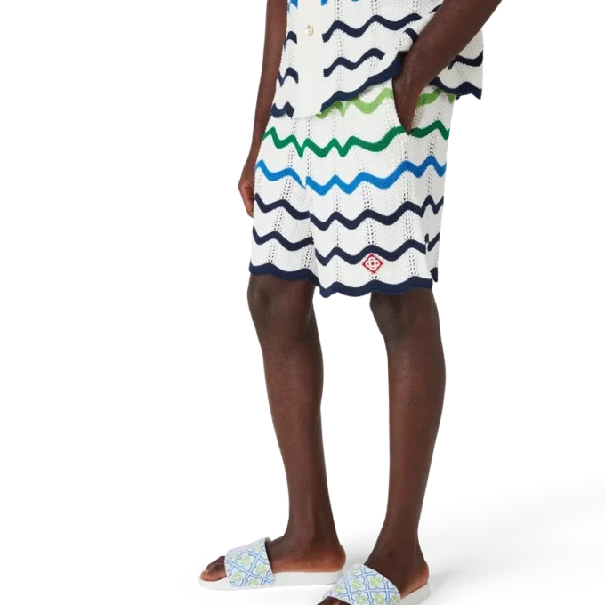 Pantaloni scurți tricotati Wave Pantaloni scurți tricotati Wave