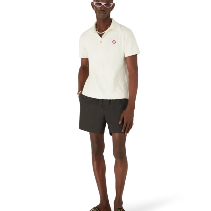 Papuci de casă din material frotir pentru bărbați