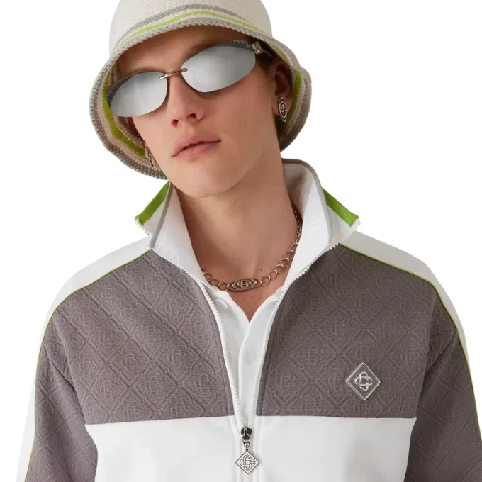 Pălărie croșetată cu dungi Pălărie croșetată cu dungi