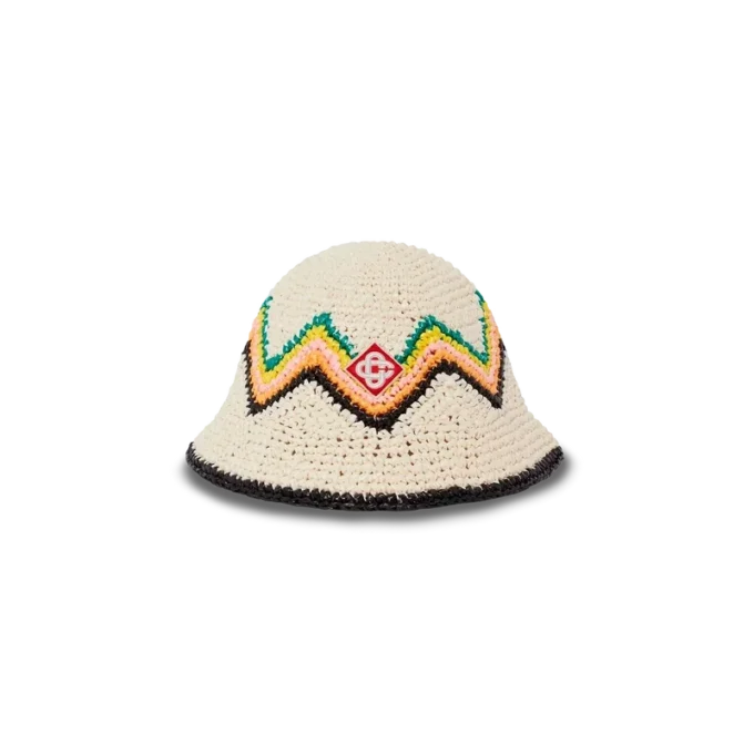 Pălărie croșetată din rafie