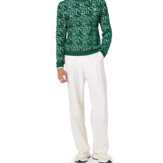 Pulover cu monogramă în formă de inimă Pulover cu monogramă în formă de inimă