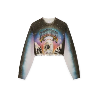 Pulover scurt din amestec de cașmir La Pramonition