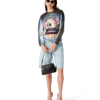 Pulover scurt din amestec de cașmir La Pramonition