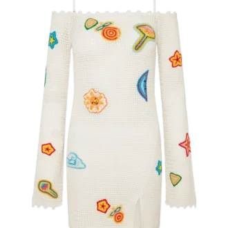 Rochie croșetată cu motiv