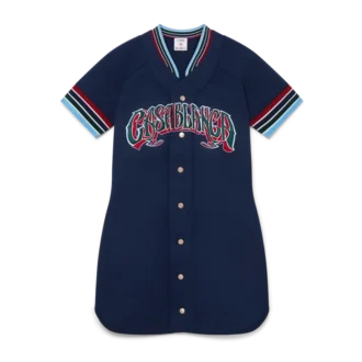 Rochie de baseball din tricot