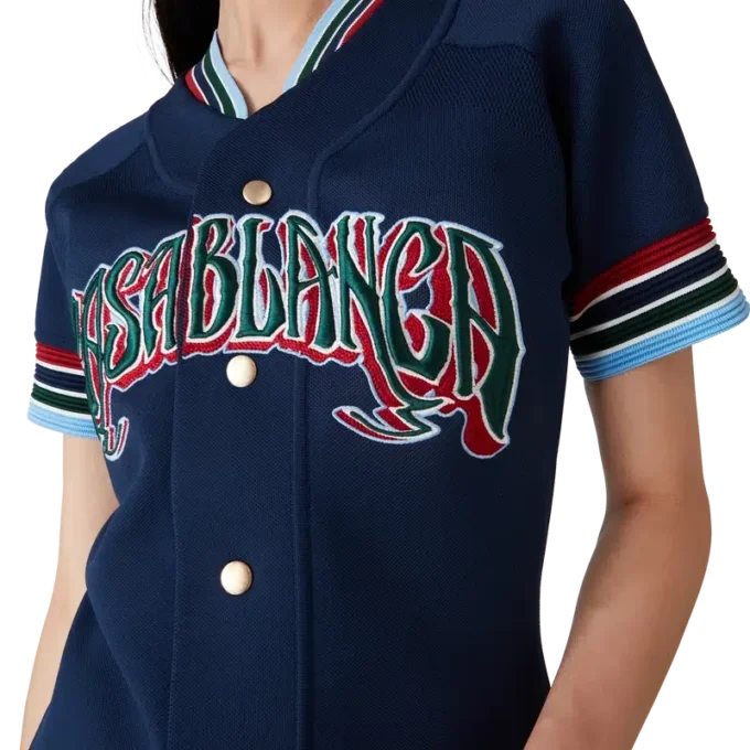 Rochie de baseball din tricot Rochie de baseball din tricot