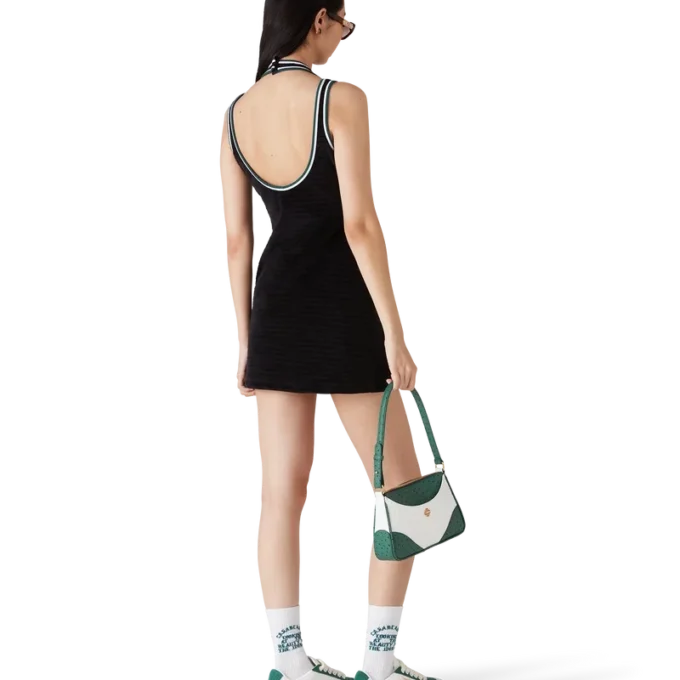 Rochie de tenis din velur texturat Rochie de tenis din velur texturat