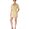 Rochie din bumbac cu monogramă Jacquard Rochie din bumbac cu monogramă Jacquard