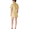 Rochie din bumbac cu monogramă Jacquard Rochie din bumbac cu monogramă Jacquard