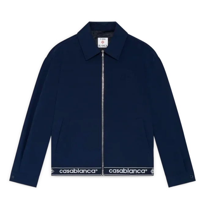 Sacou din lână bleumarin