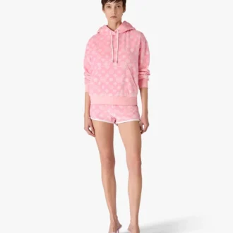 Sandale mule cu toc roz