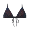 Sutien de bikini cu șnururi Monogram Sutien de bikini cu șnururi Monogram