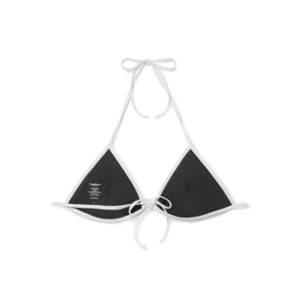 Top de bikini texturat