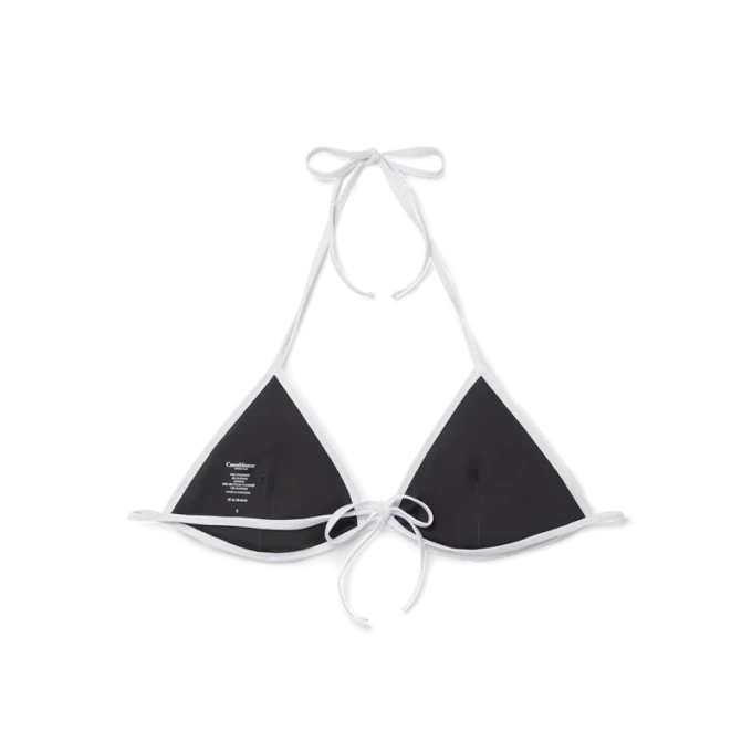 Top de bikini texturat