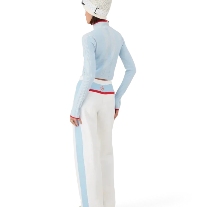 Top scurt de bază din lână merino pentru schi Top scurt de bază din lână merino pentru schi