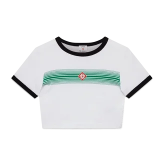 Tricou cu dungi degradate