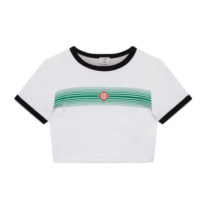 Tricou cu dungi degradate