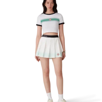 Tricou cu dungi degradate