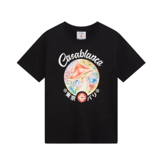 Tricou cu emblemă ciupercă