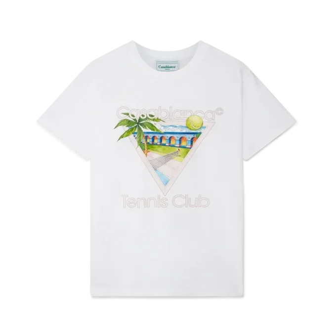 Tricou cu imprimeu Tennis Club Icon