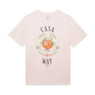 Tricou cu mânecă scurtă Casa Way Orange Mascot