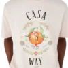 Tricou cu mânecă scurtă Casa Way Orange Mascot