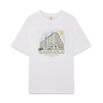 Tricou cu mânecă scurtă și imprimeu Paris Store