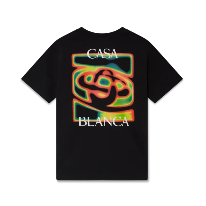 Tricou cu mânecă scurtă și logo Heat Map