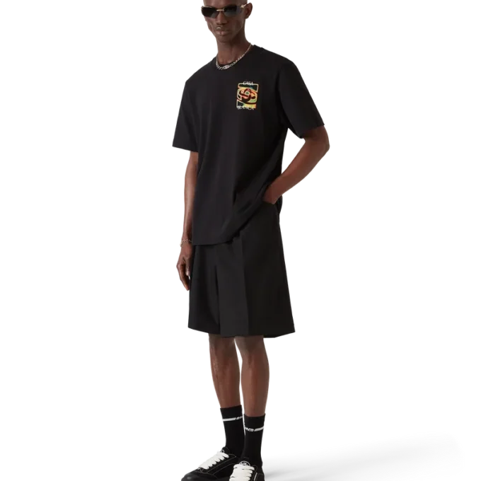 Tricou cu mânecă scurtă și logo Heat Map