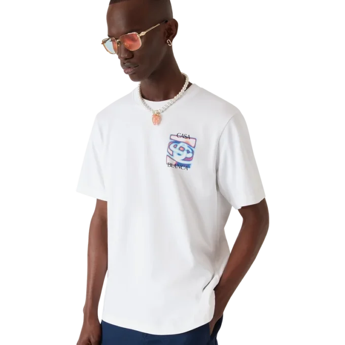 Tricou cu mânecă scurtă și logo Heat Map