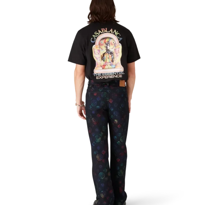 Tricou cu mânecă scurtă și logo L’arche de la Essential Experience