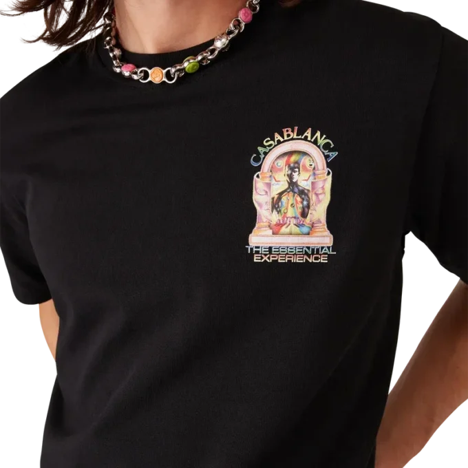 Tricou cu mânecă scurtă și logo L’arche de la Essential Experience