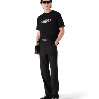 Tricou cu mânecă scurtă și logo Warped