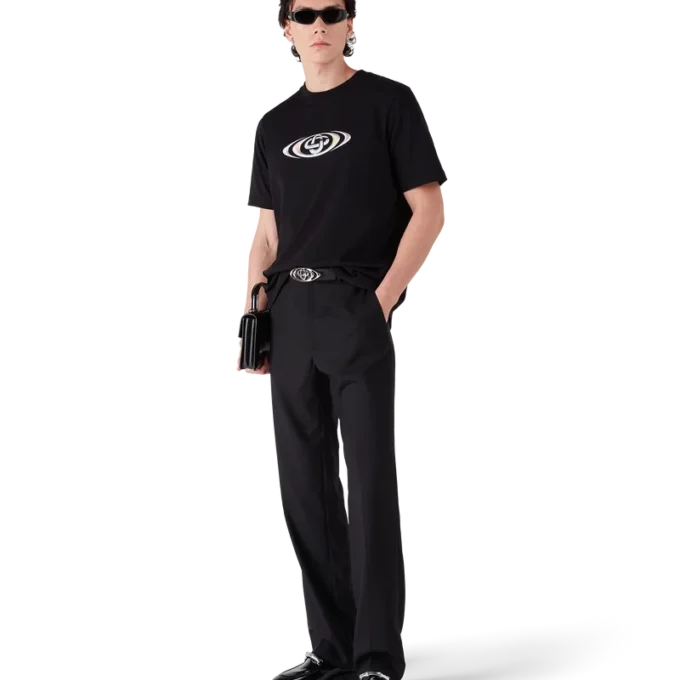 Tricou cu mânecă scurtă și logo Warped